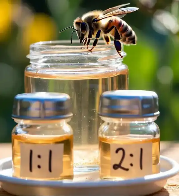 Choosing the Right Sugar Water Ratio For Your Bees 2 sugar water rations for bees